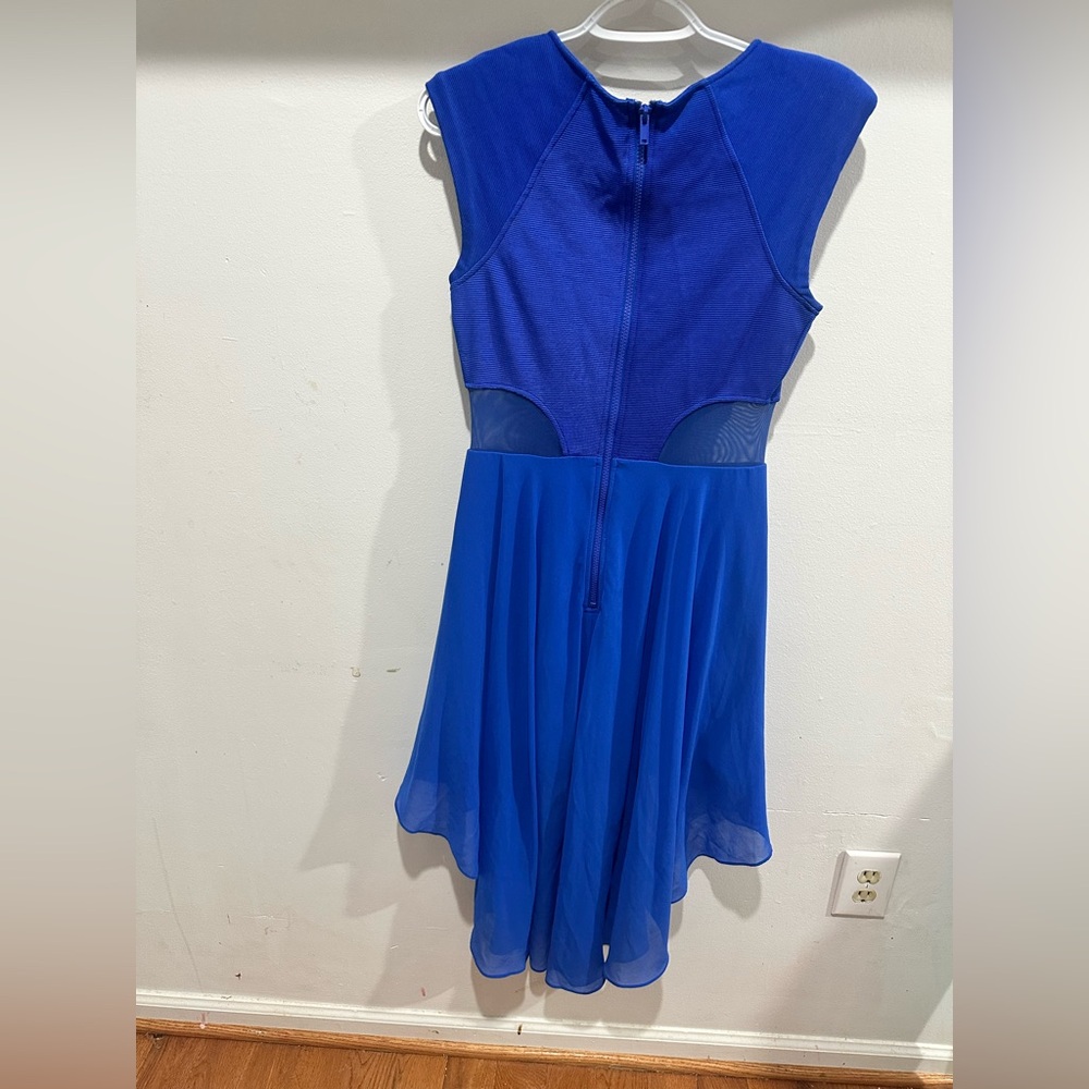 Bebe Royal Blue Ribbed Top - Picture 3 of 8
